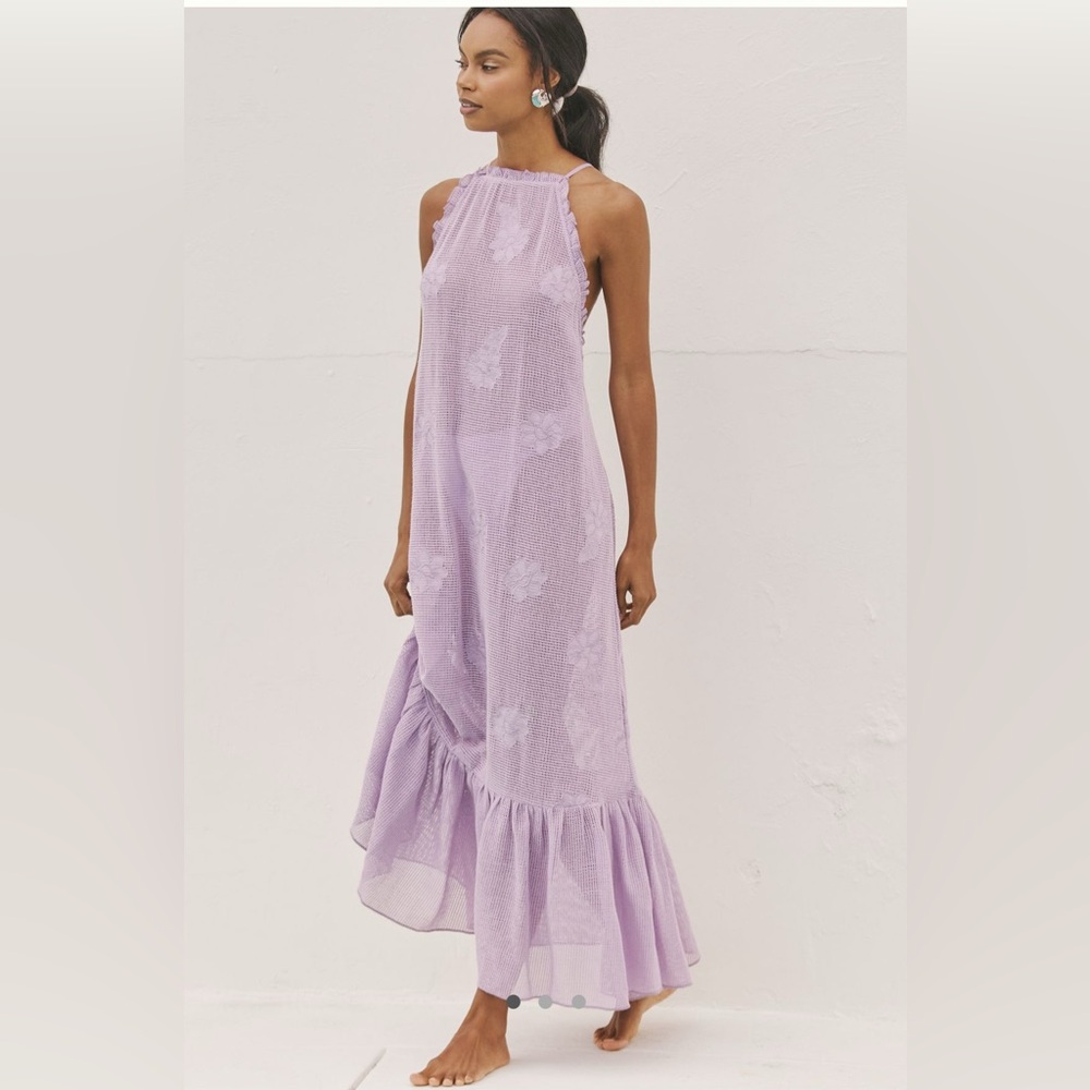 Anthropologie Malika Crochet Dress